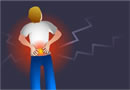 image of person with back pain